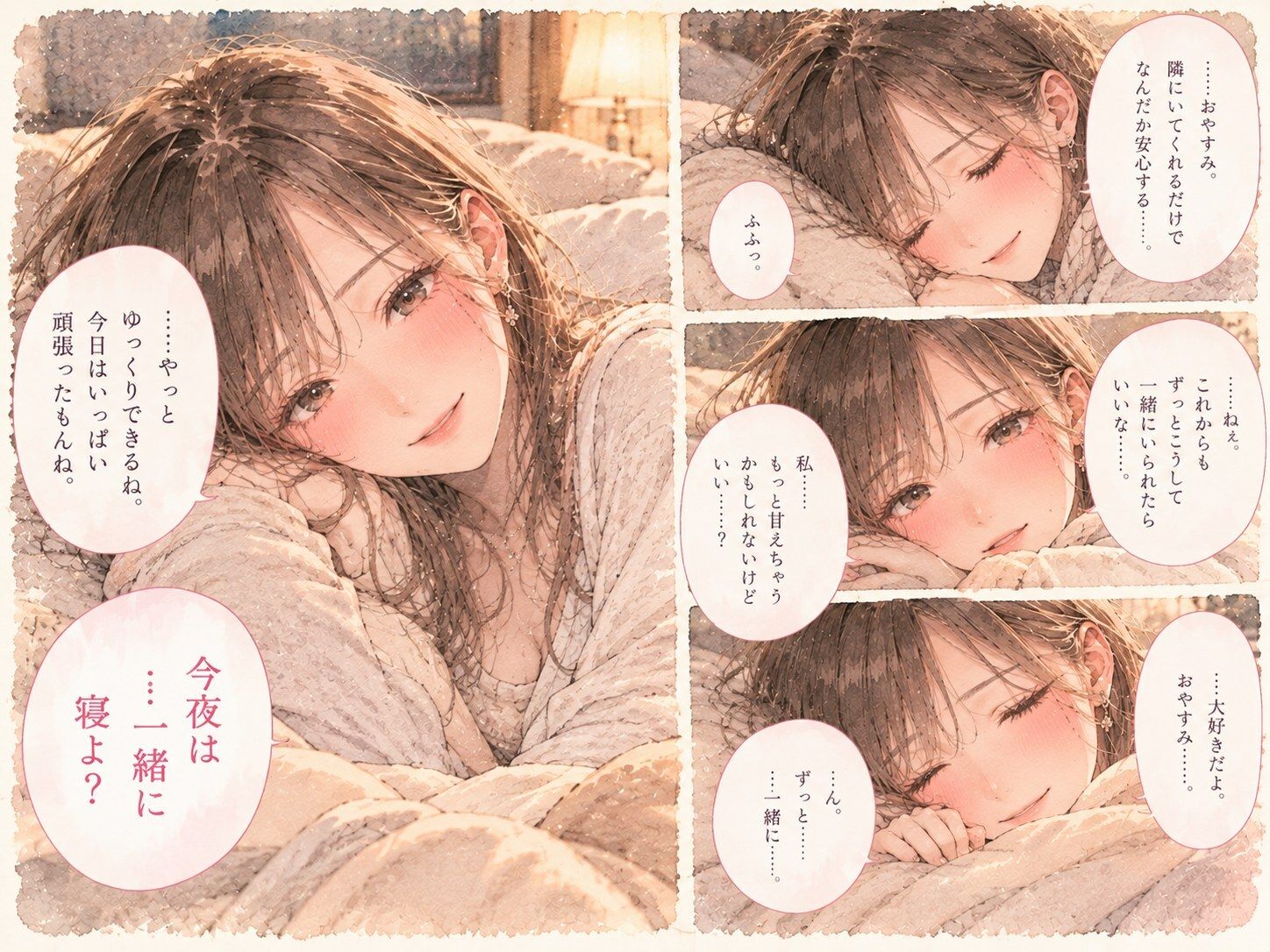 『終電を逃した夜、憧れの先輩と二人きりになった。』 画像3